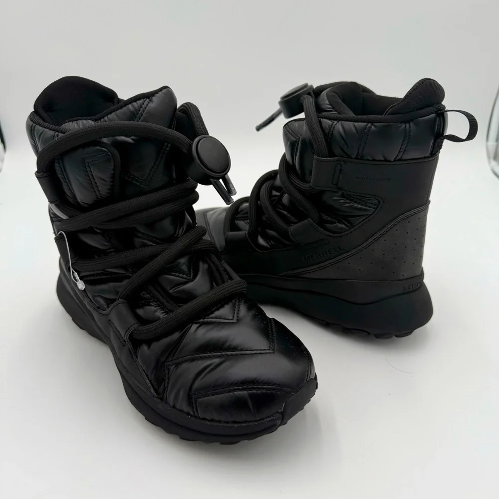 NWOT Merrell Warm 200 Gram Insulation Polar Puffer Winter Boots Waterproof 6.5‎